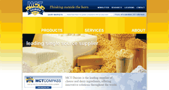 Desktop Screenshot of mctdairies.com
